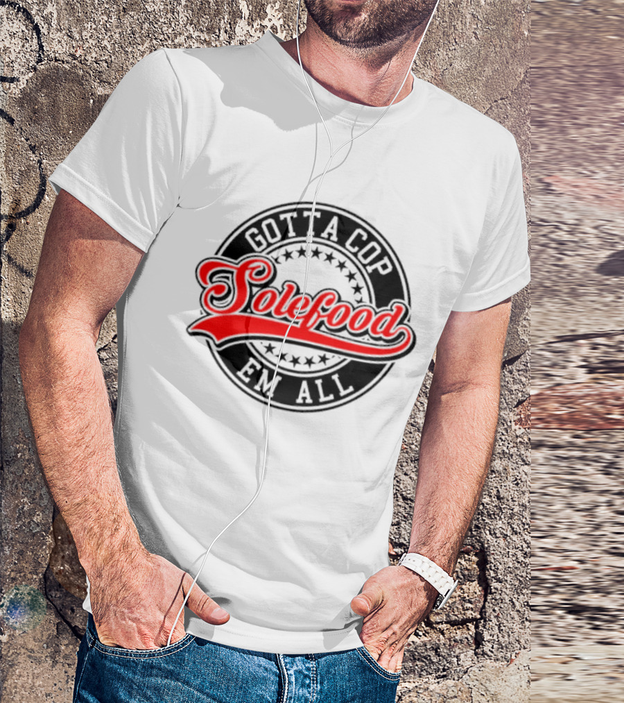Solefood Gotta Cop Em All Badge T-Shirt