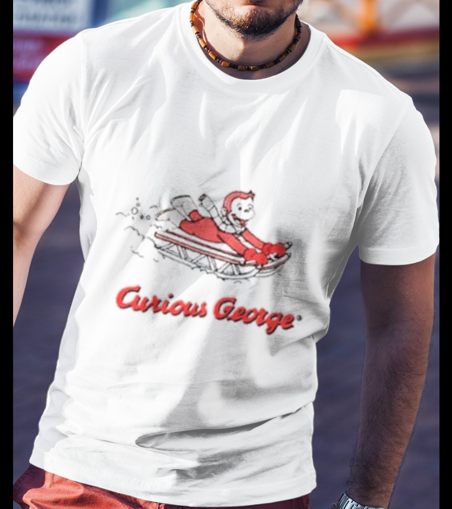 Curious George Sledding Adventure T-Shirt