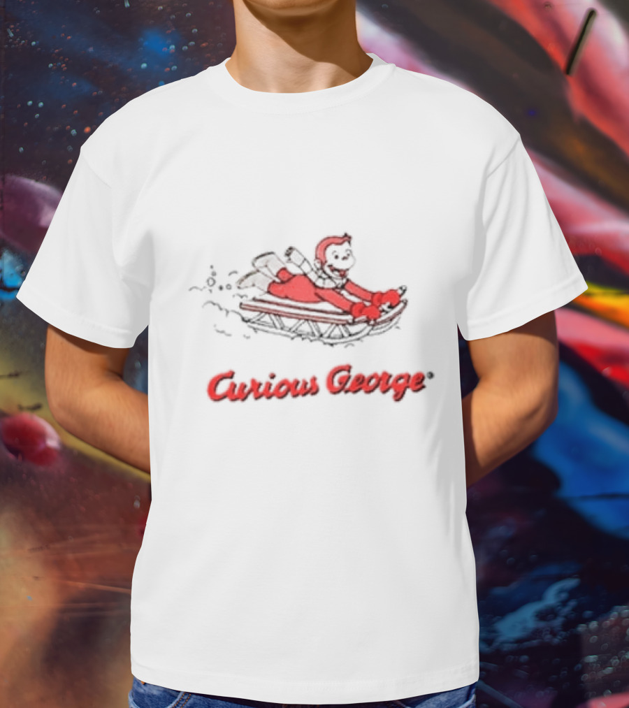 Curious George Sledding Adventure T-Shirt
