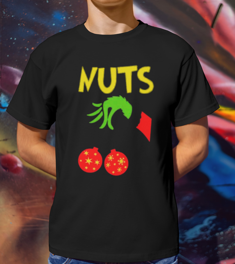 Nuts Grinch Christmas Couples Baby T-Shirt