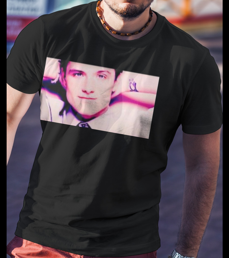 Josh Hutcherson Whistle Iconic Pose T-Shirt
