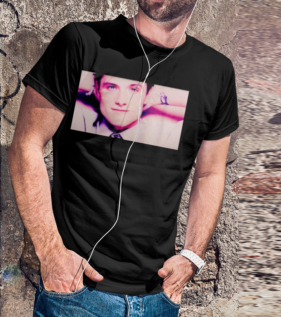 Josh Hutcherson Whistle Iconic Pose T-Shirt