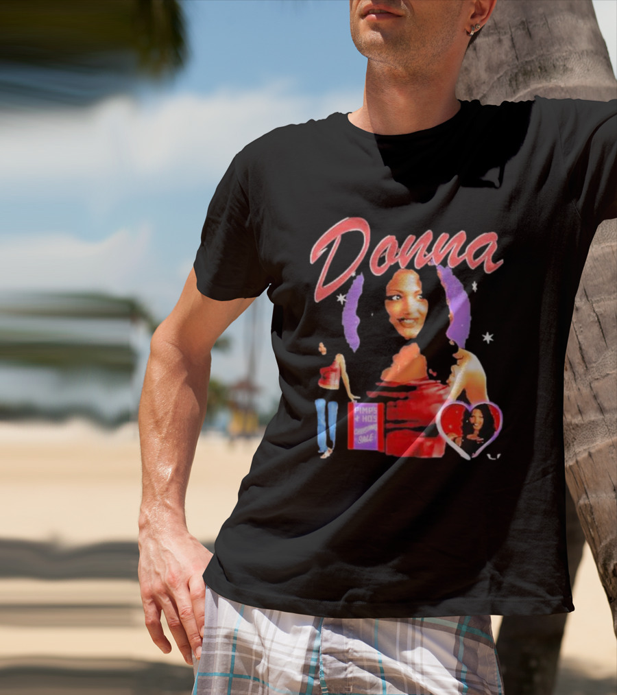 Donna Pimps N Hos Double Single T-Shirt