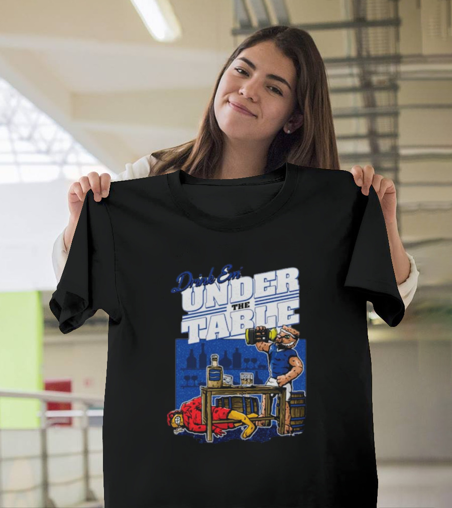 Kentucky Wildcats Vs. Louisville Cardinals Drink Em Under The Table T-Shirt