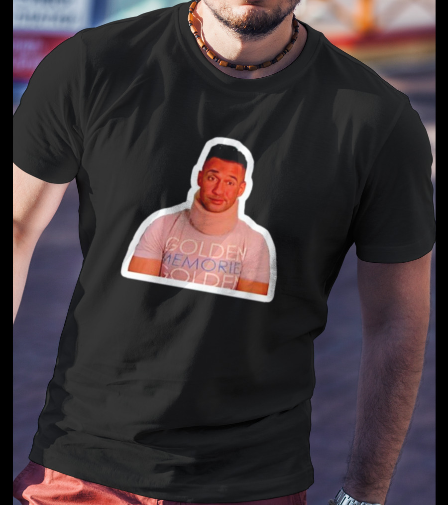 Golden Memories Mike Sorrentino Neck Brace T-Shirt
