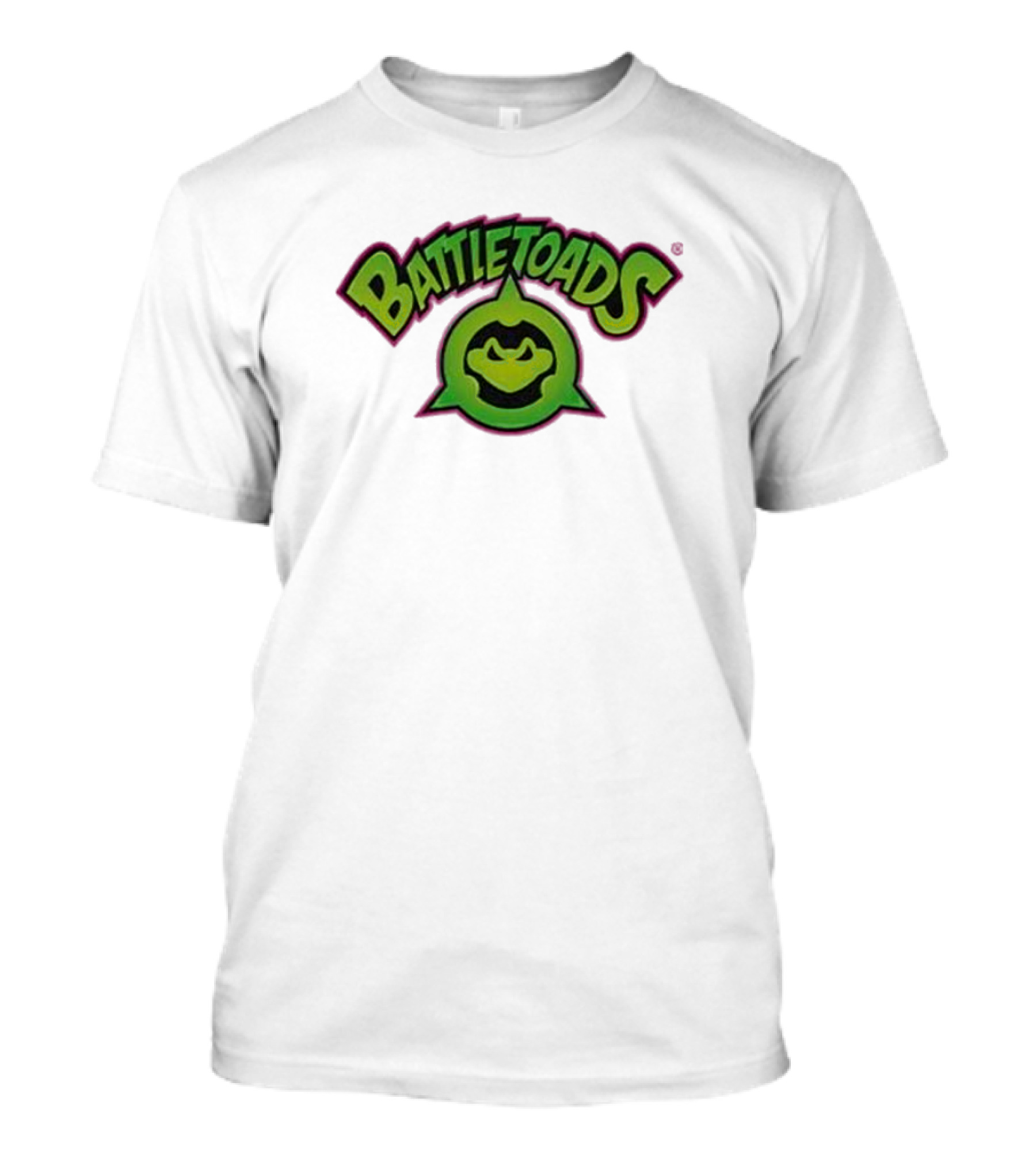 Battletoads Green Logo Frog Emblem T-Shirt