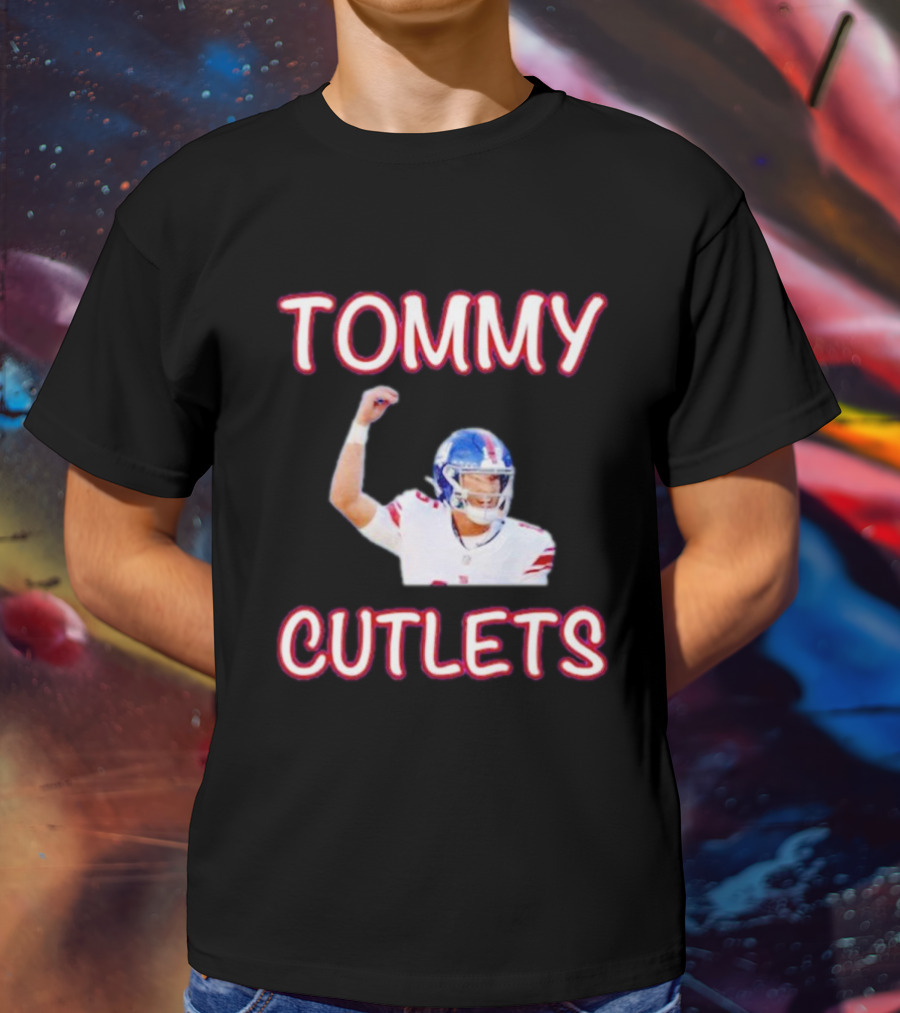TOMMY CUTLETS Football Player Gesture T-Shirt