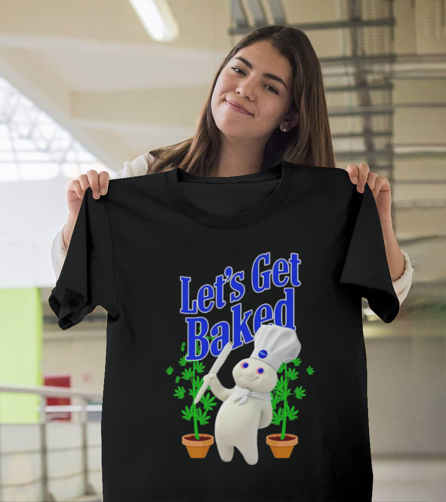 Let's Get Baked Weed Chef Doughboy T-Shirt