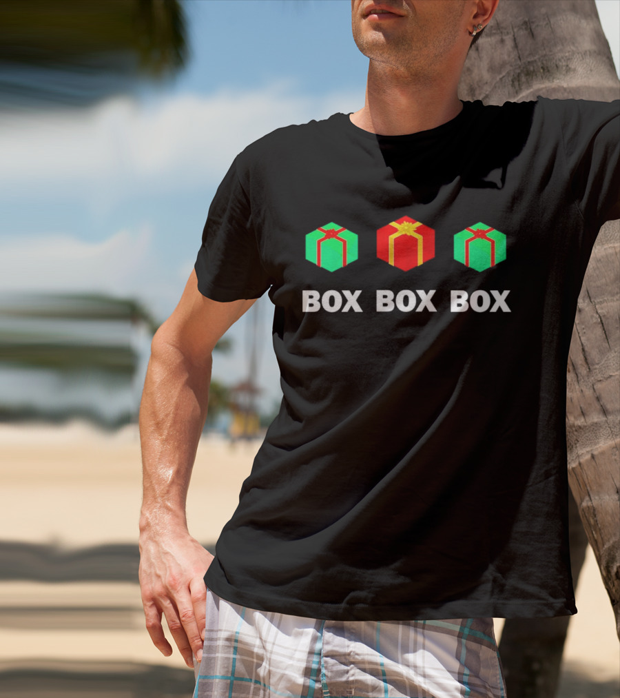 Box Box Box Christmas Gift T-Shirt