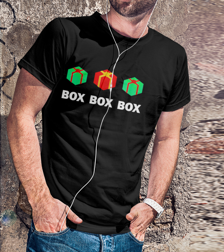 Box Box Box Christmas Gift T-Shirt