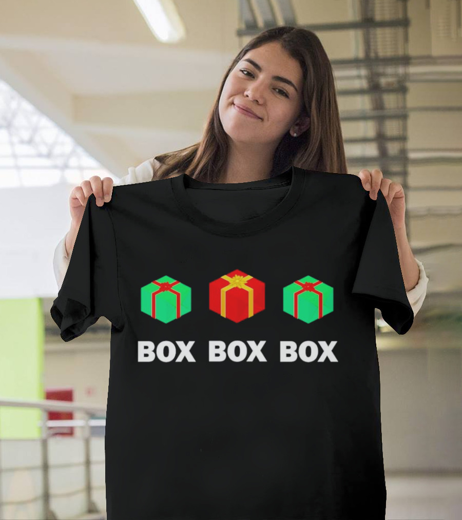 Box Box Box Christmas Gift T-Shirt