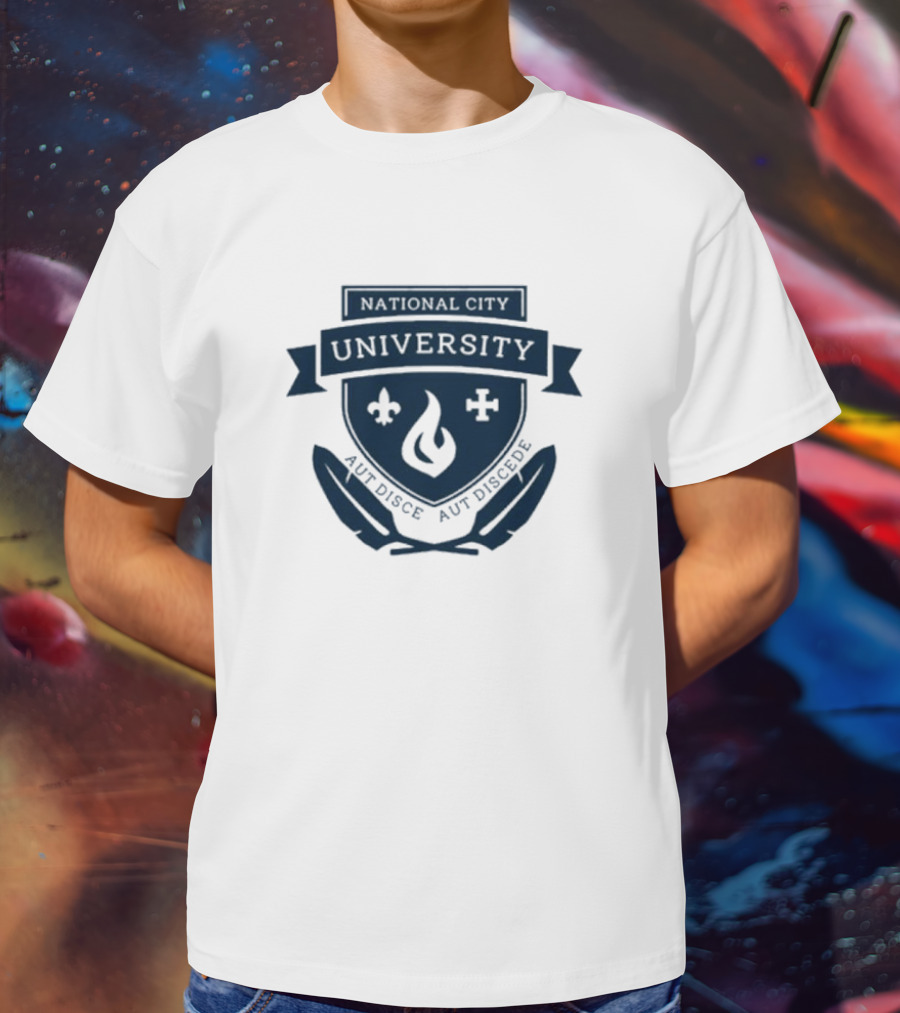 National City University Lena Luthor Aut Disce Aut Discede T-Shirt