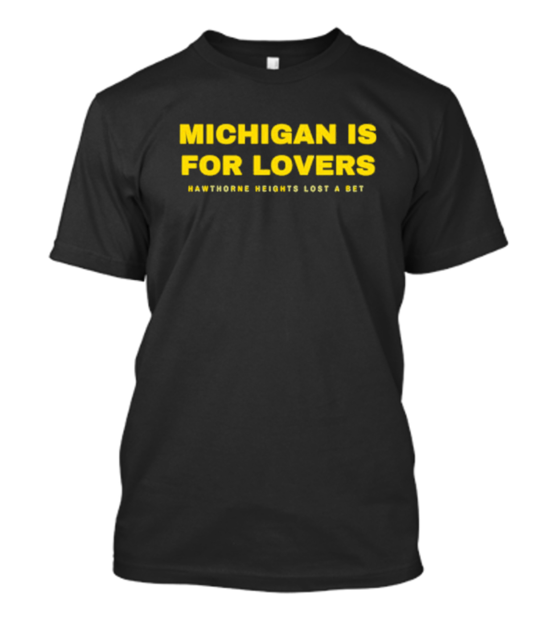 Michigan Is For Lovers Hawthorne Heights Lost A Bet T-Shirt