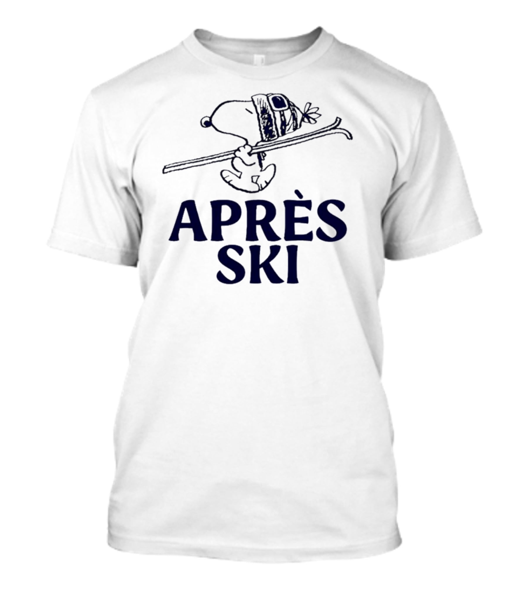 Snoopy Après Ski Winter Fun T-Shirt