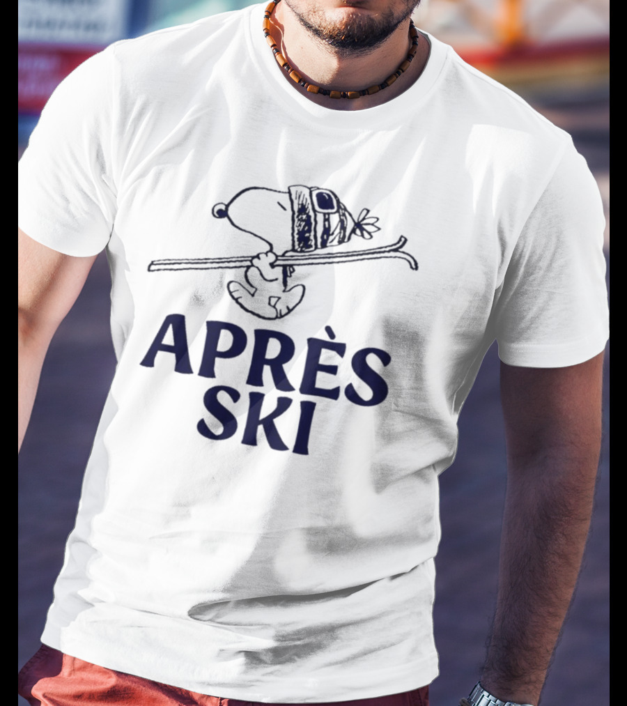 Snoopy Après Ski Winter Fun T-Shirt