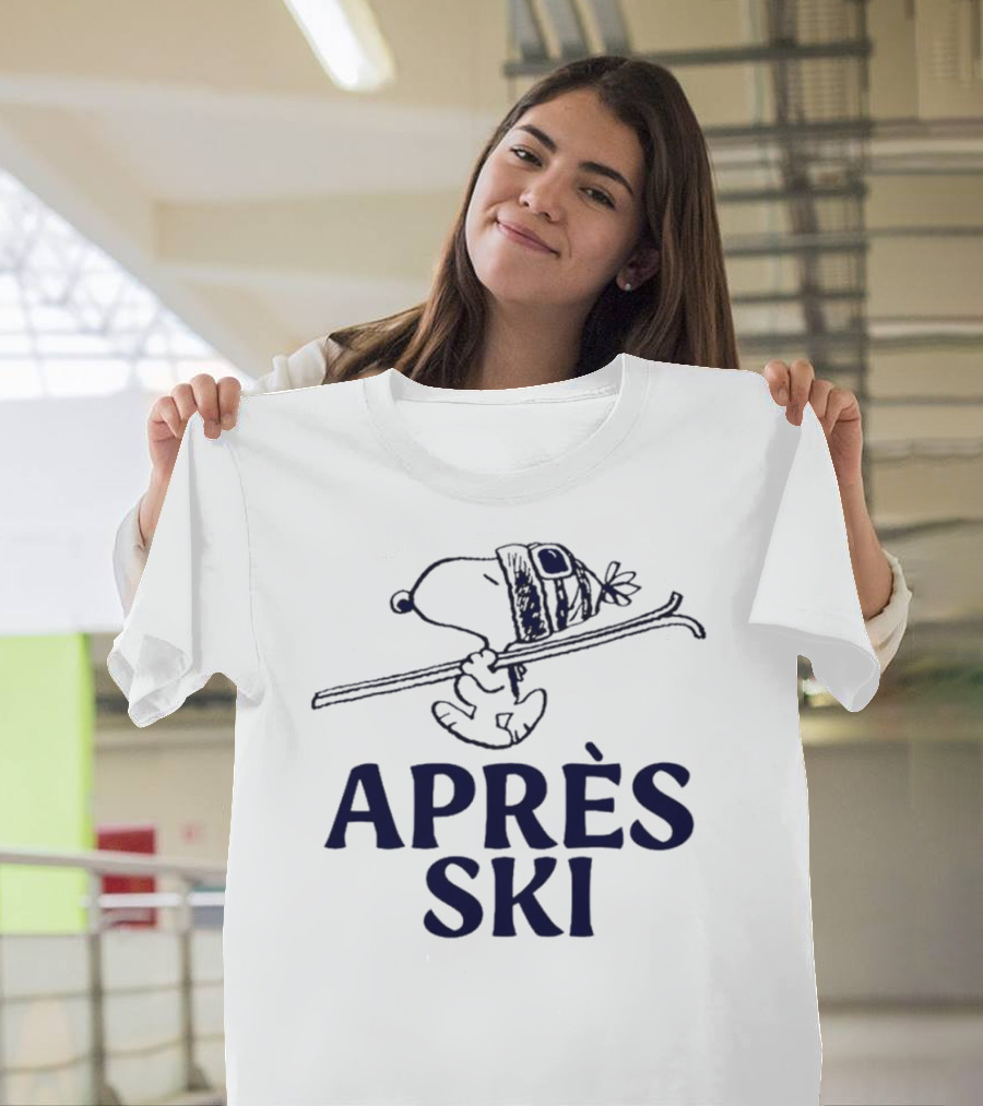 Snoopy Après Ski Winter Fun T-Shirt