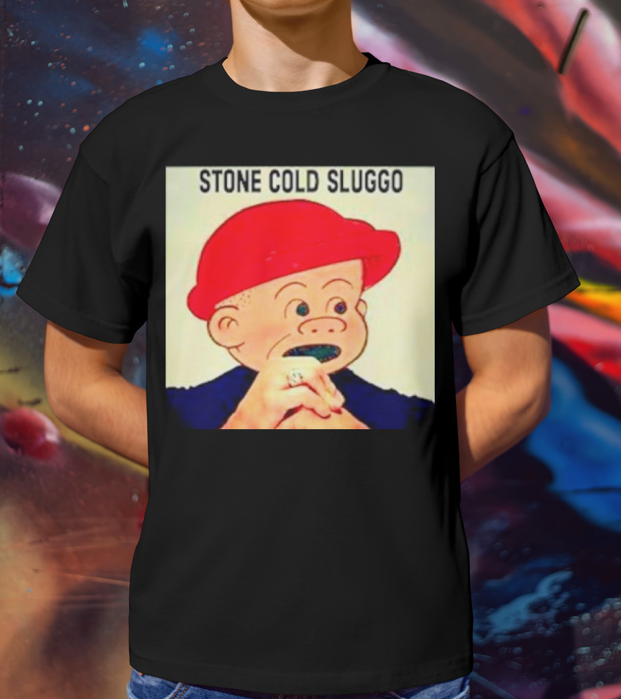 STONE COLD SLUGGO RED HAT CHARACTER HAND GESTURE T-Shirt