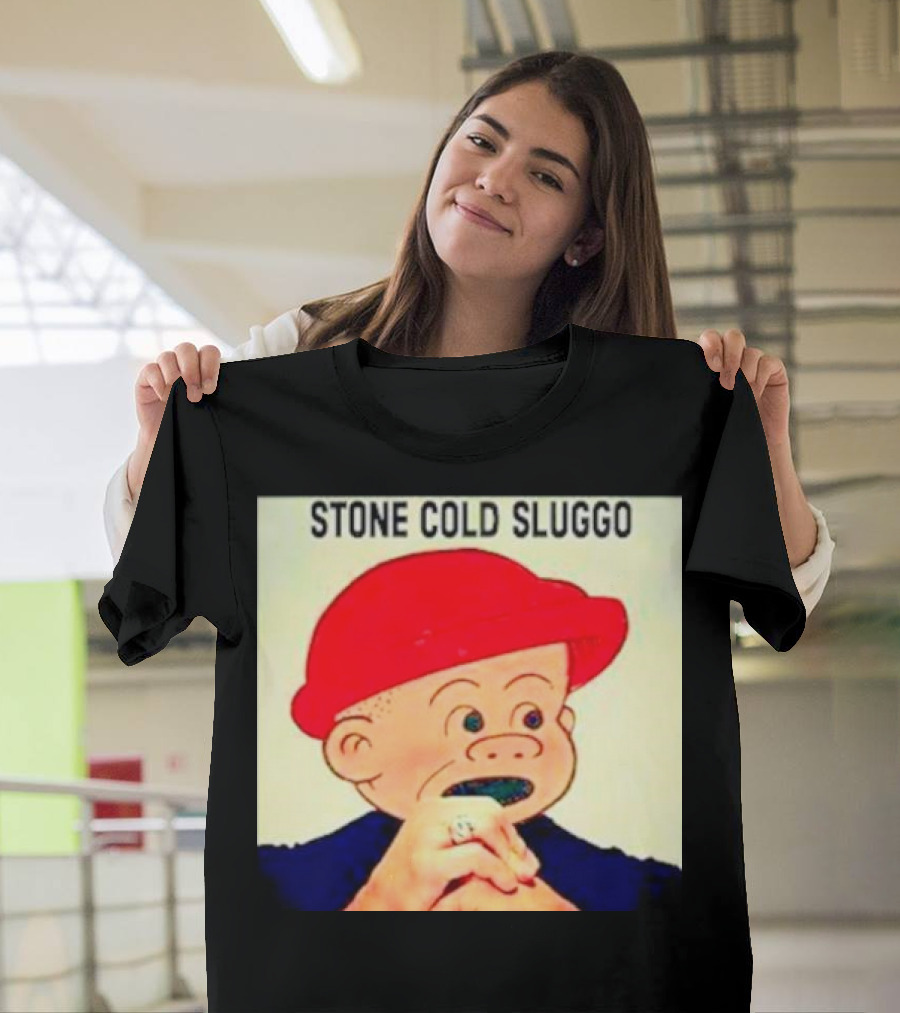 STONE COLD SLUGGO RED HAT CHARACTER HAND GESTURE T-Shirt