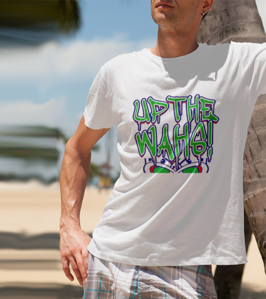 Up The Wahs NZ Warriors Rugby League Fan Supporter's T-Shirt