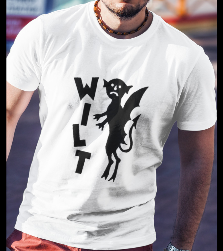 Wilt Demon Graphic Black T-Shirt