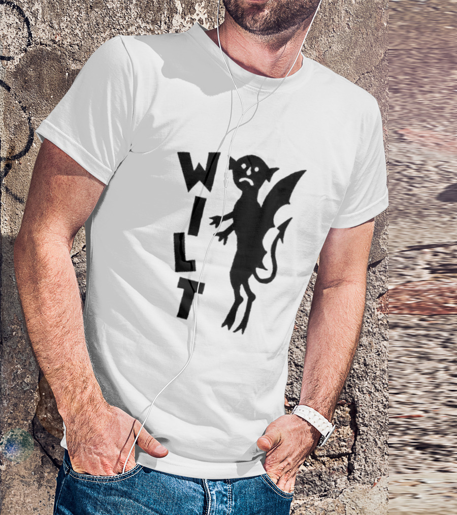 Wilt Demon Graphic Black T-Shirt