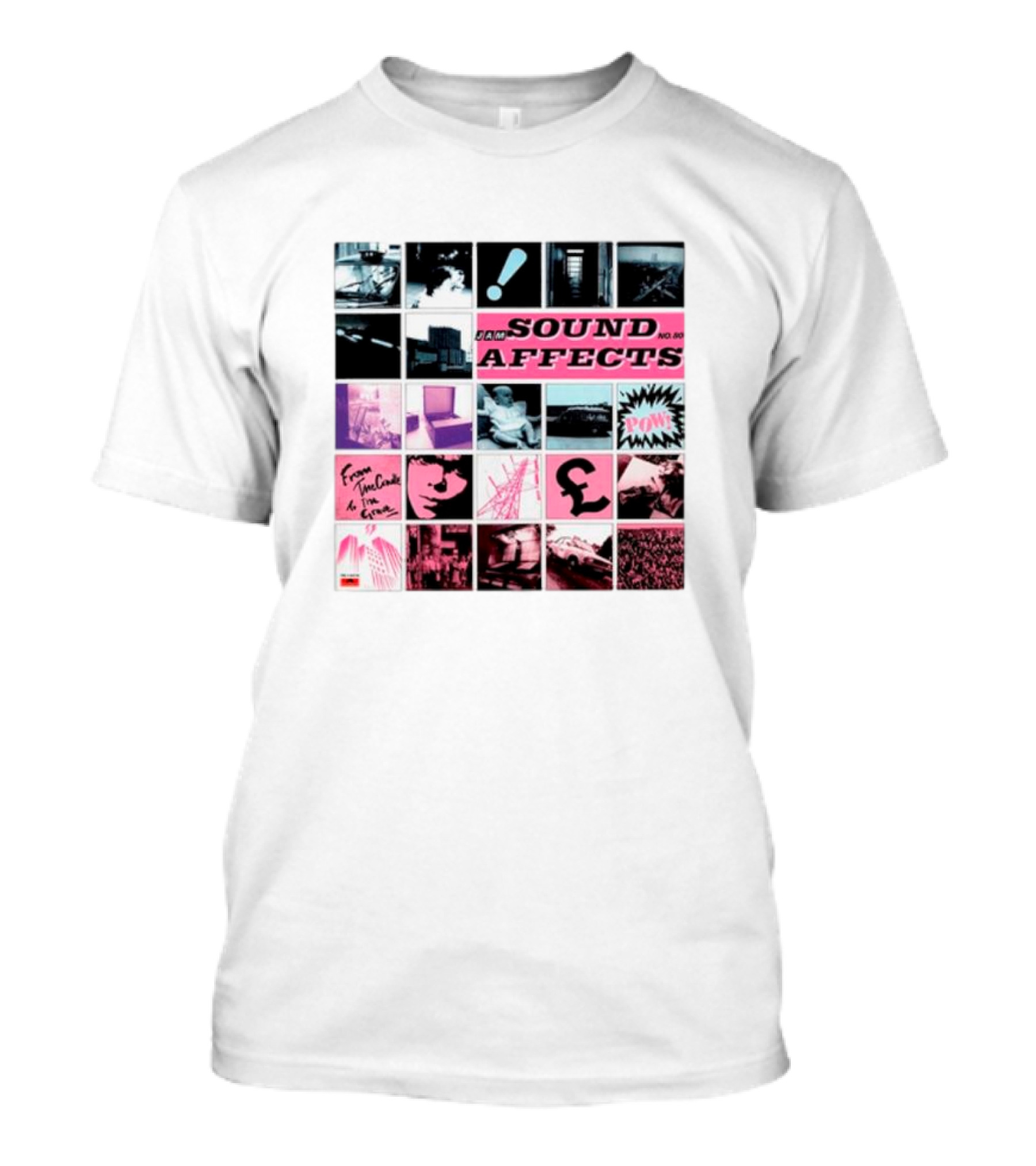The Jam Sound Affects Album Collage Pop T-Shirt