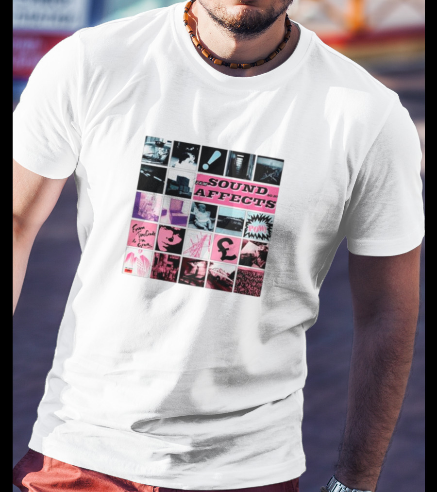 The Jam Sound Affects Album Collage Pop T-Shirt