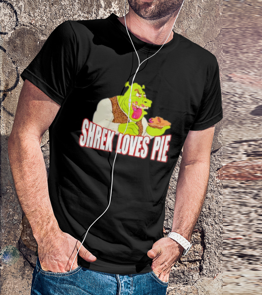 Shrek Loves Pie Ogre Eating T-Shirt