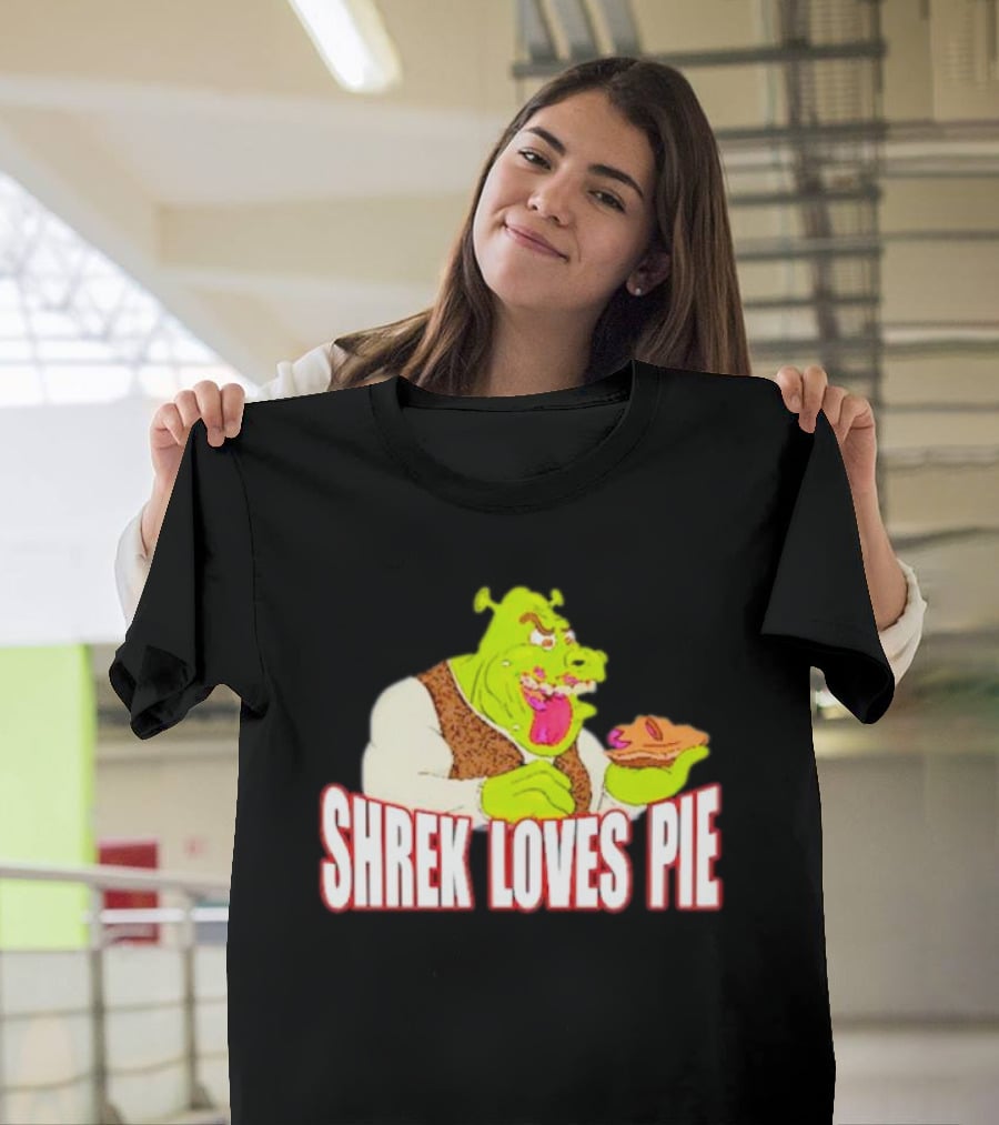 Shrek Loves Pie Ogre Eating T-Shirt
