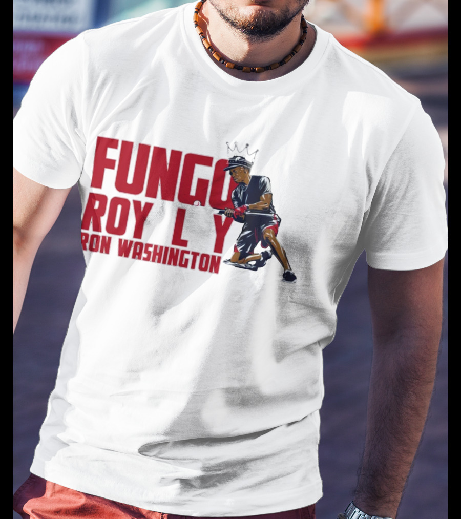 BreakingT Ron Washington Fungo Royalty Baseball King T-Shirt