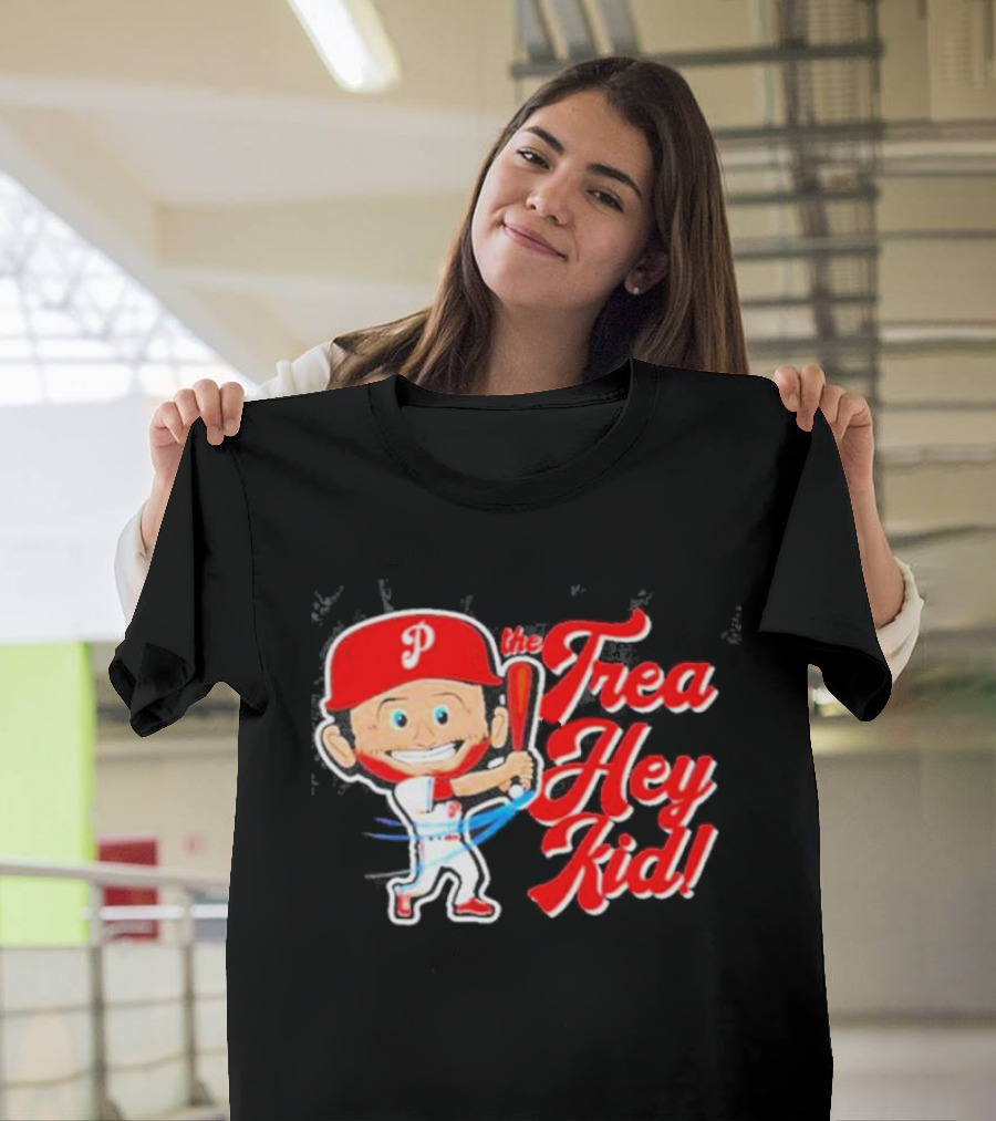 The Trea Hey Kid Philadelphia Phillies Character T-Shirt