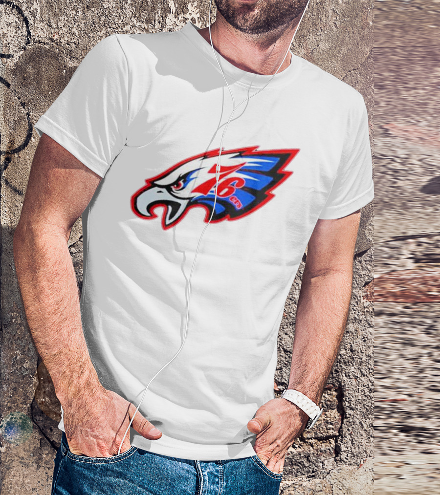 Philadelphia Eagles And 76ers Combined T-Shirt