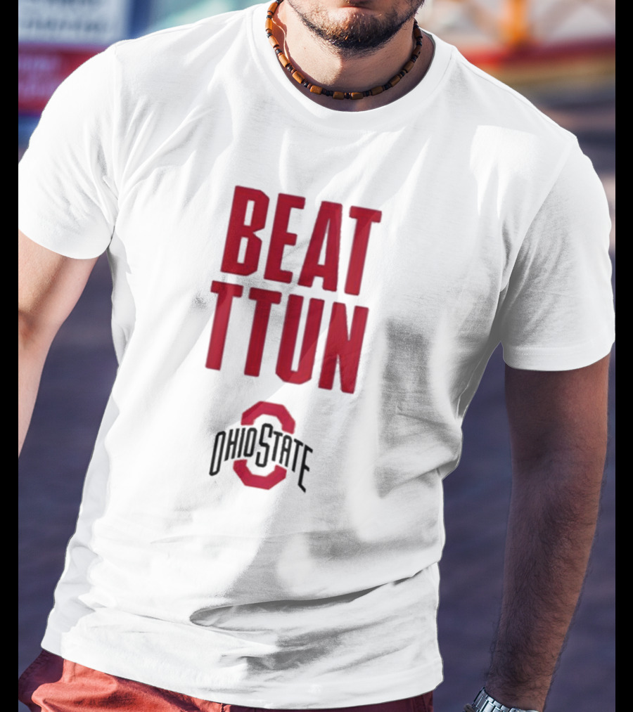 Beat TTUN Ohio State Block O T-Shirt