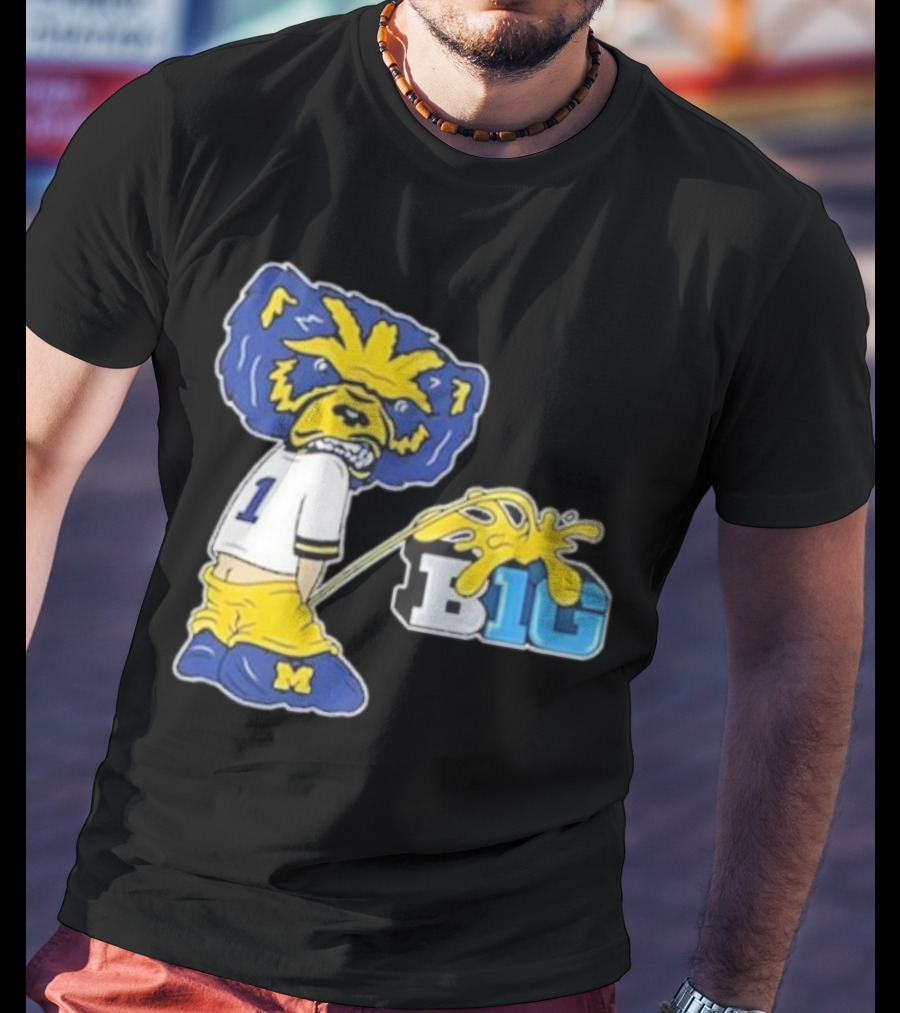Dave Portnoy Mi Big Michigan Big Ten T-Shirt