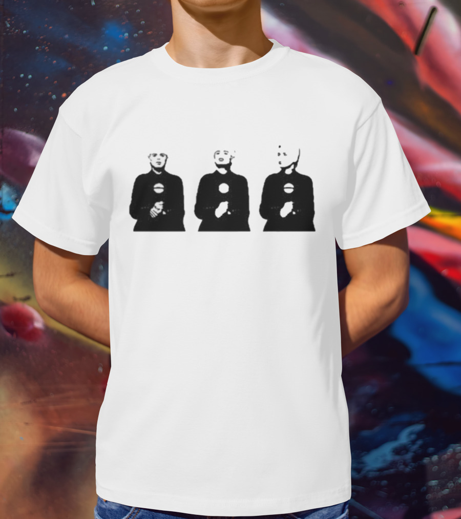 Gary Numan Three Wise Numan Dark Trio T-Shirt