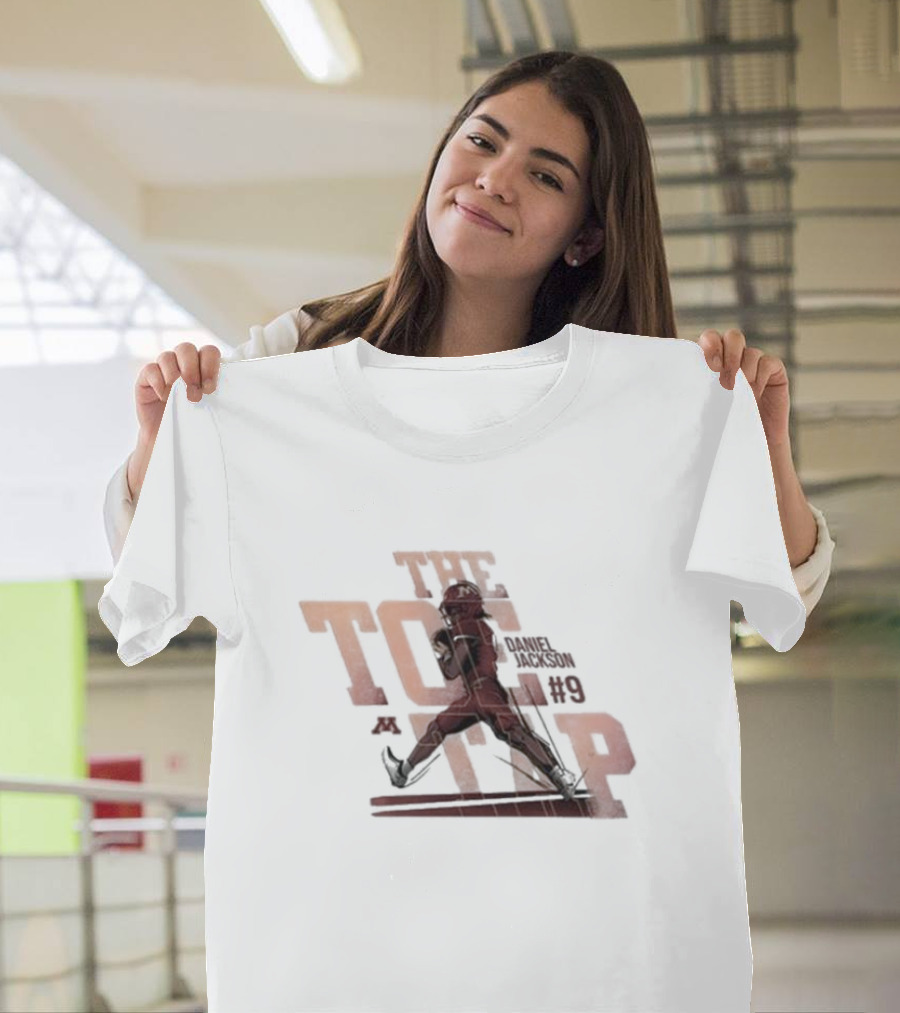 Daniel Jackson #9 The Toe Tap Football Motion Graphics T-Shirt
