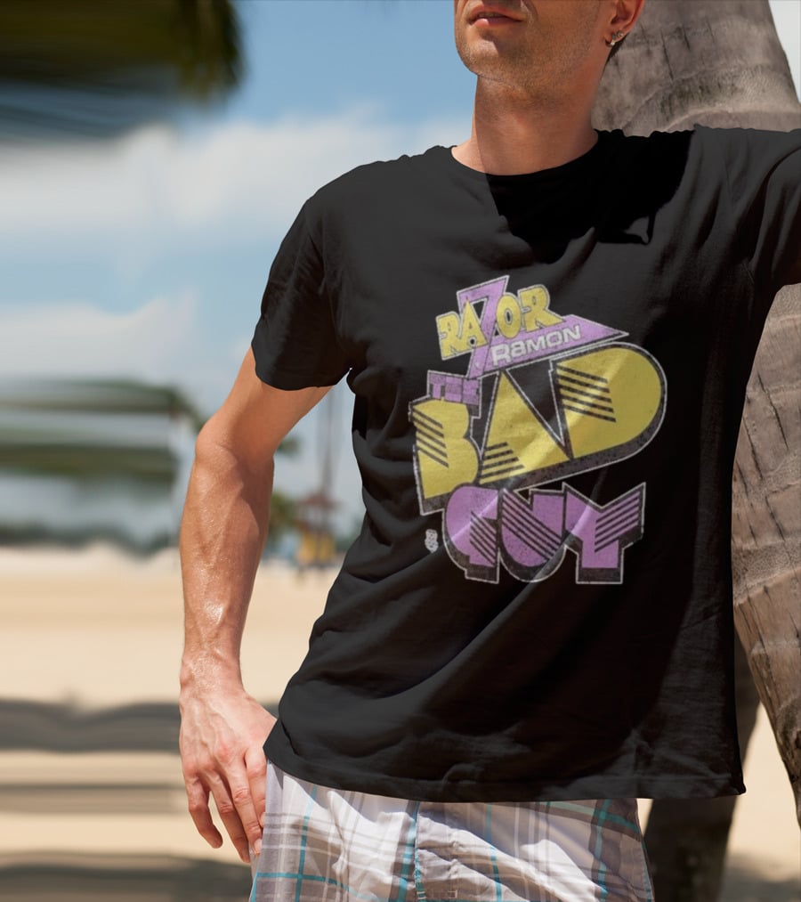 Razor Ramon The Bad Guy Ripple Junction T-Shirt