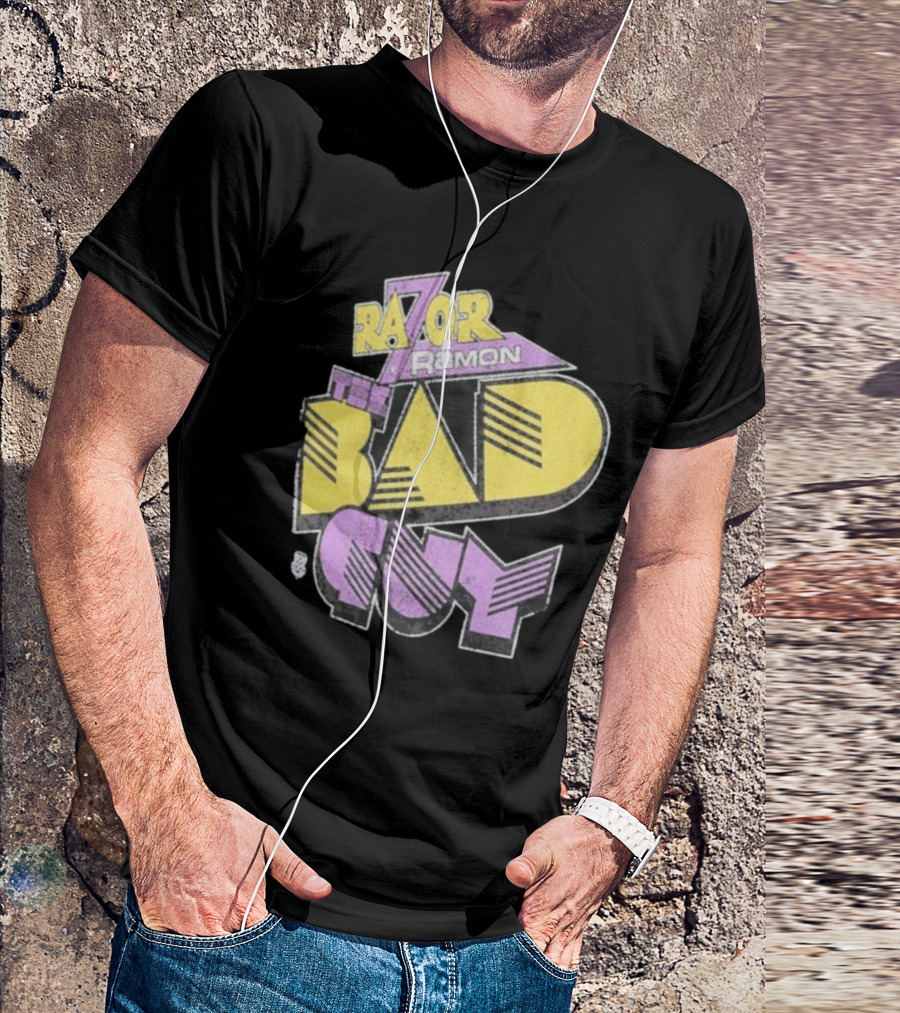 Razor Ramon The Bad Guy Ripple Junction T-Shirt