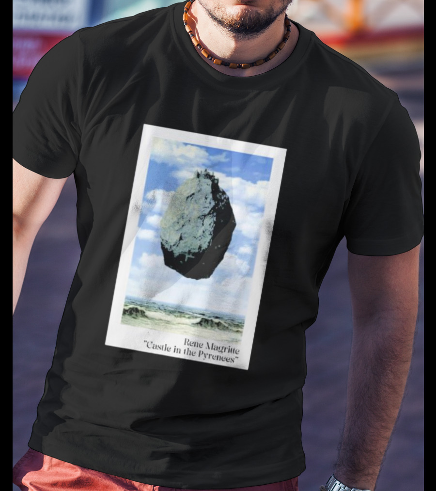 Rene Magritte Castle In The Pyrenees T-Shirt
