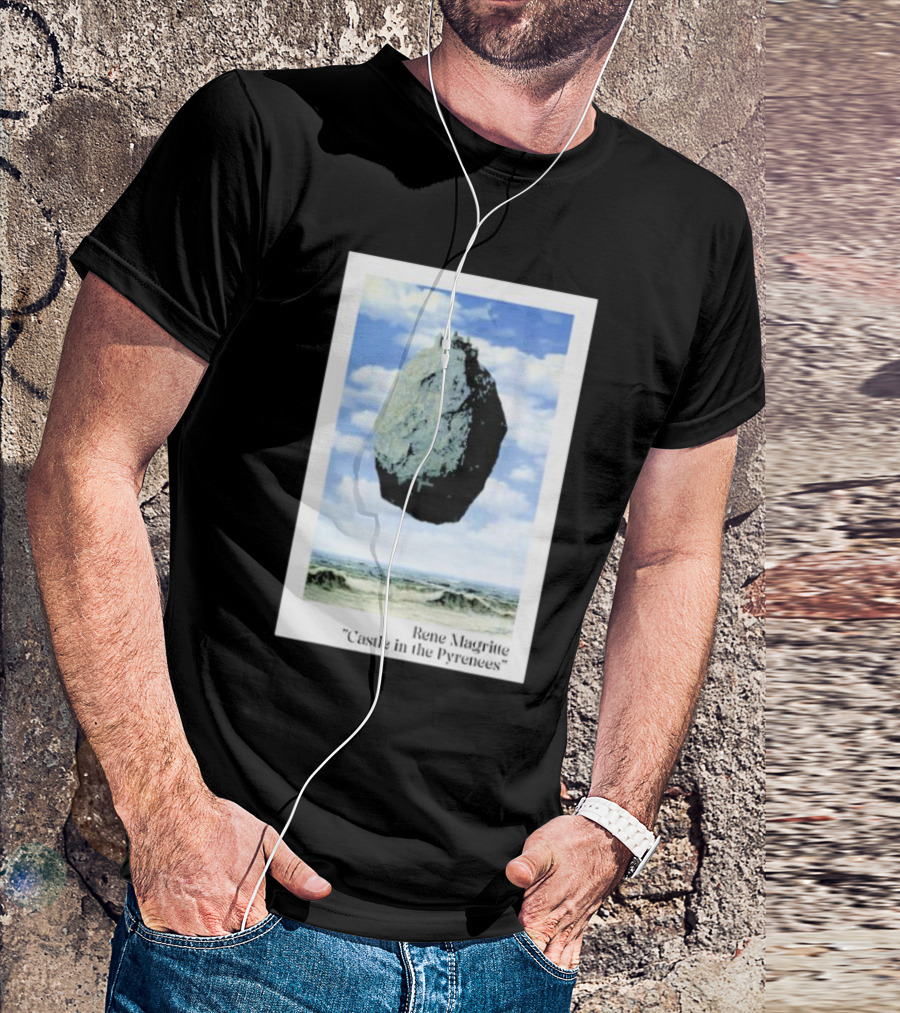 Rene Magritte Castle In The Pyrenees T-Shirt