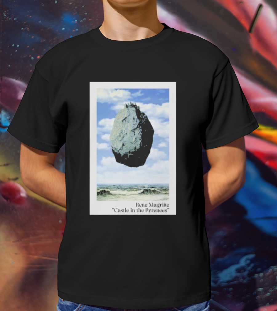 Rene Magritte Castle In The Pyrenees T-Shirt