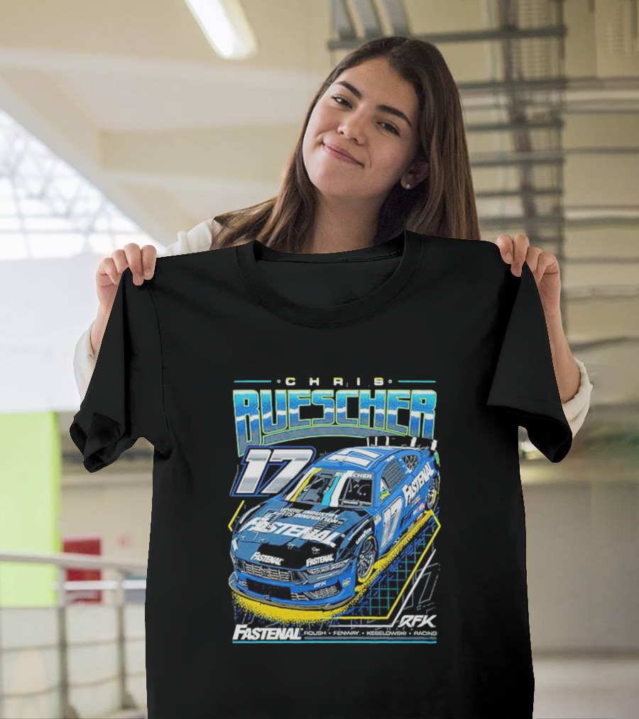 Chris Buescher 17 Fastenal RFK Racing Roush Fenway Keselowski T-Shirt