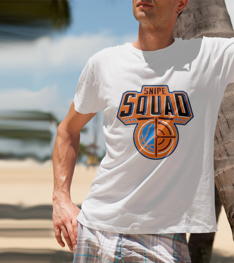 New York Knicks Snipe Squad Basketball Target T-Shirt