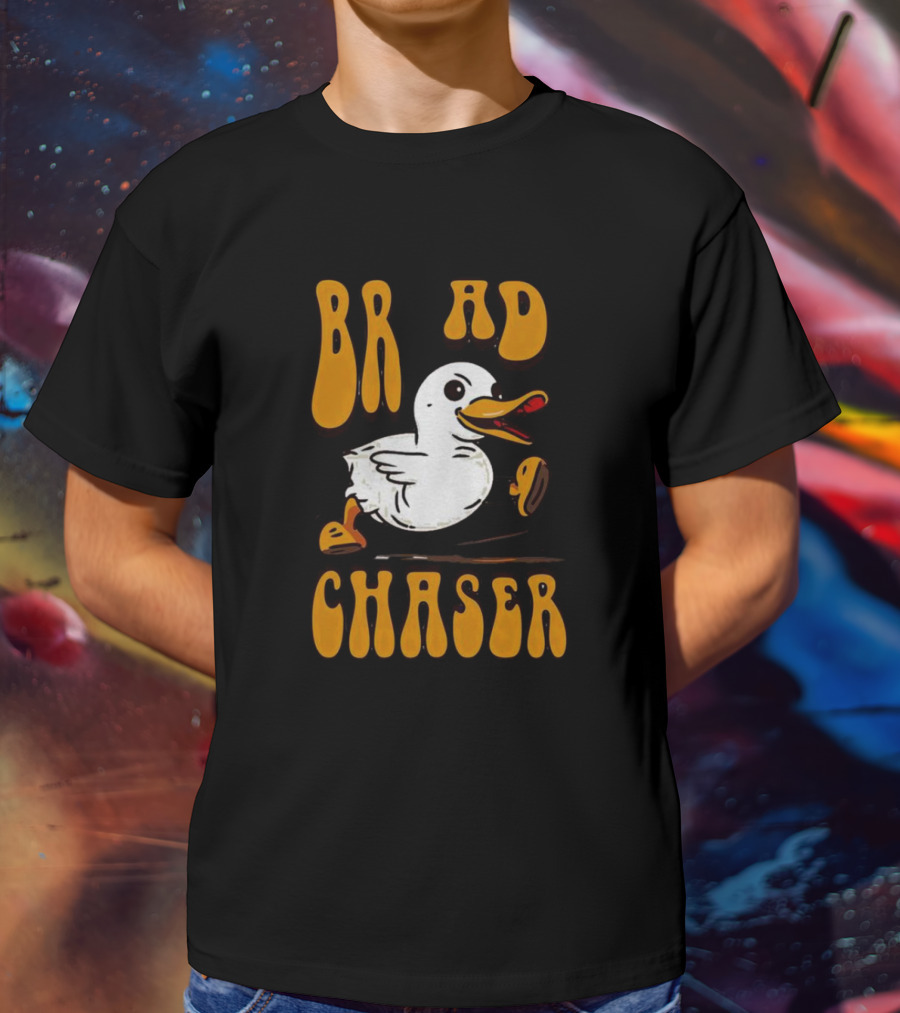 BR AD Chaser Cartoon Duck Bread T-Shirt