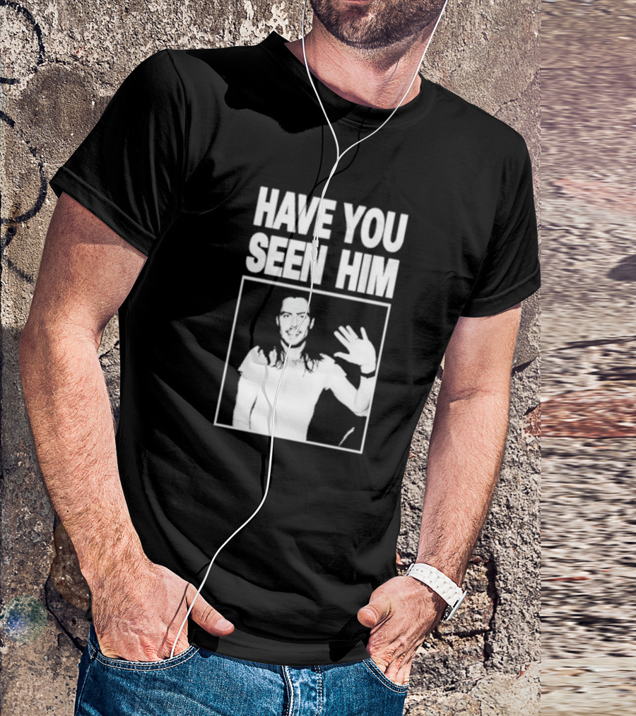 Have You Seen Him Andrew W.K. Wave T-Shirt