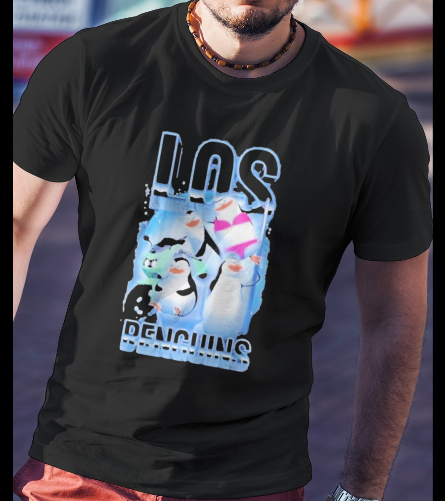 Los Penguins Animated Dancing Ice Party T-Shirt