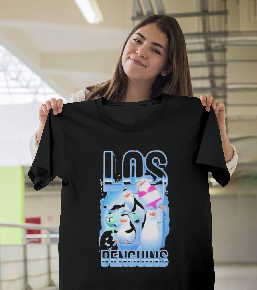 Los Penguins Animated Dancing Ice Party T-Shirt