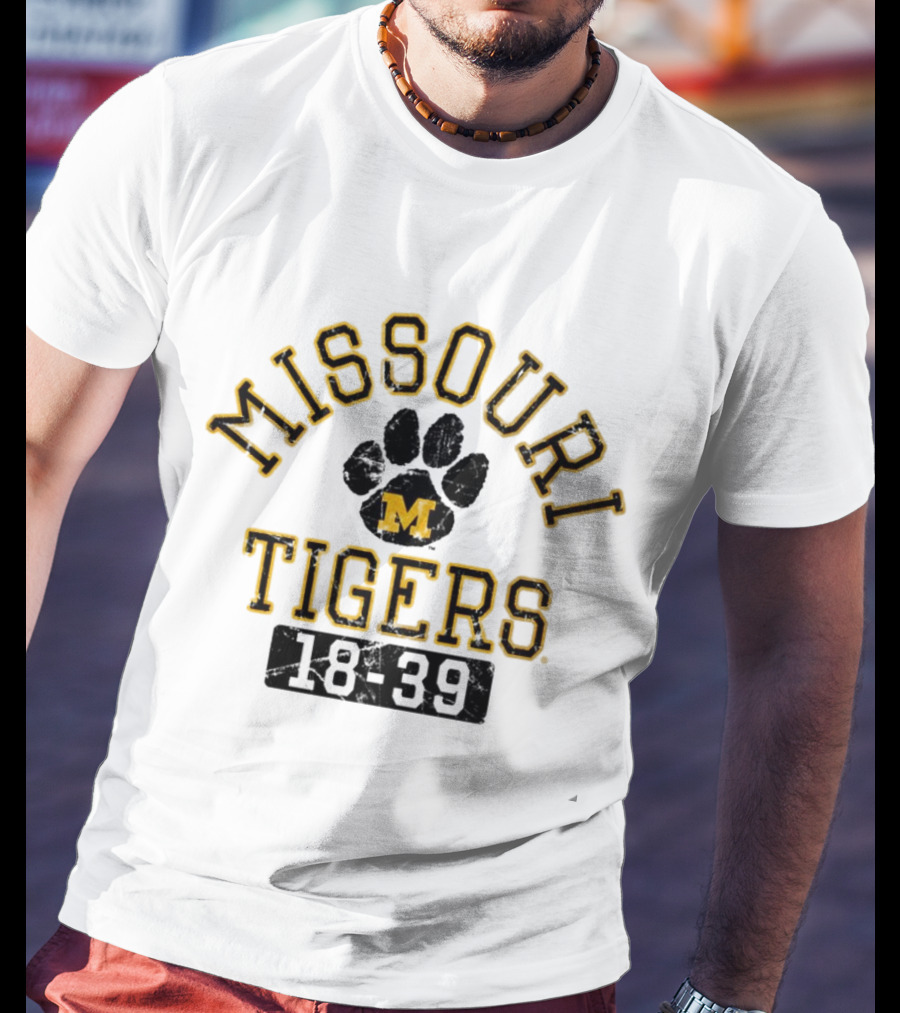 Missouri Tigers 18-39 Paw Logo Mizzou Legacy T-Shirt