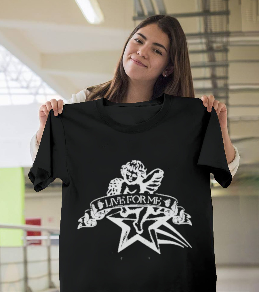 Omar Apollo Live For Me Angelic Cherub With Star T-Shirt