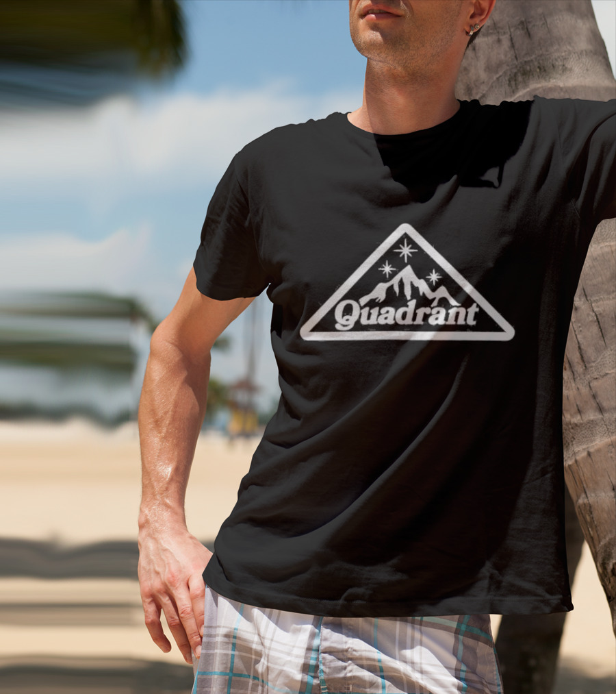 Quadrant Mountain Starry Triangle Adventure T-Shirt
